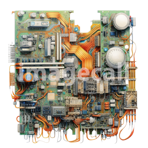 Circuit board (10)300dpi