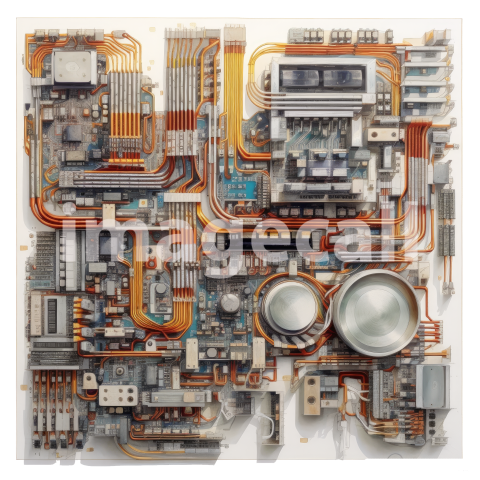 Circuit board (16)300dpi