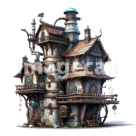 Steampunk Houses (1)