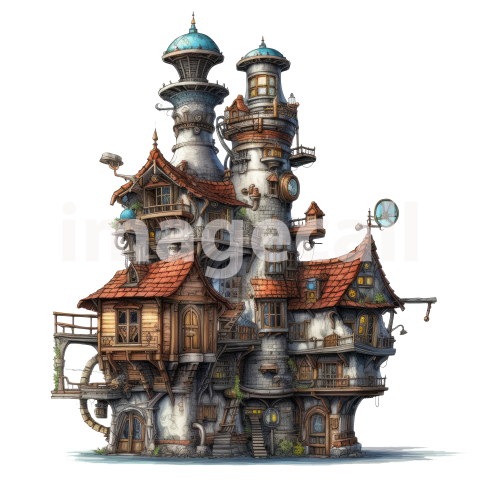 Steampunk Houses (19)