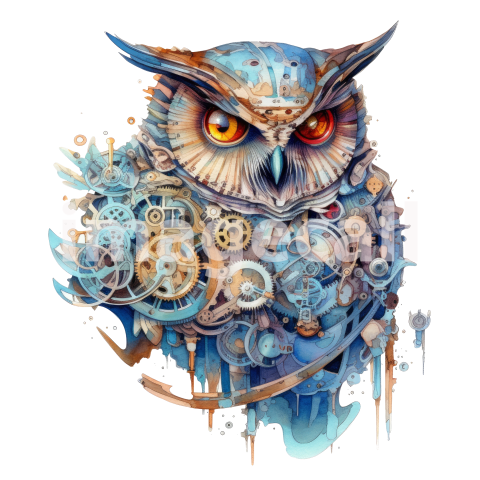 HQ Mechanical Owl (4)300dpi