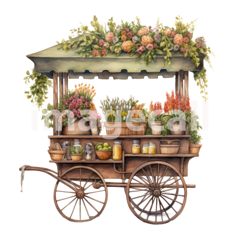 Flower Cart (3)