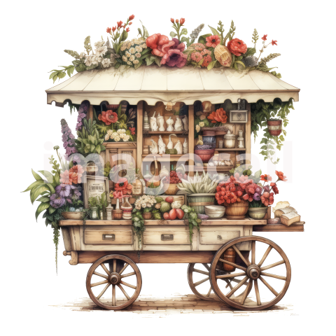 Flower Cart (4)
