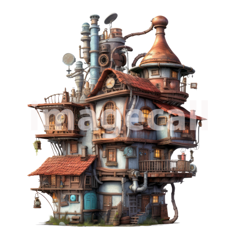 Steampunk Houses (3)