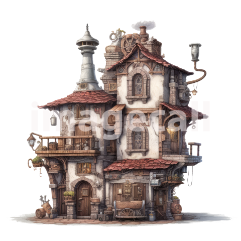 Steampunk Houses (15)