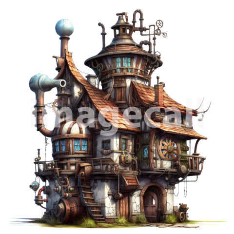 Steampunk Houses (4)