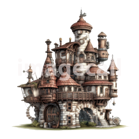 Steampunk Houses (20)