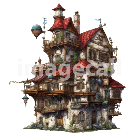Steampunk Houses (8)