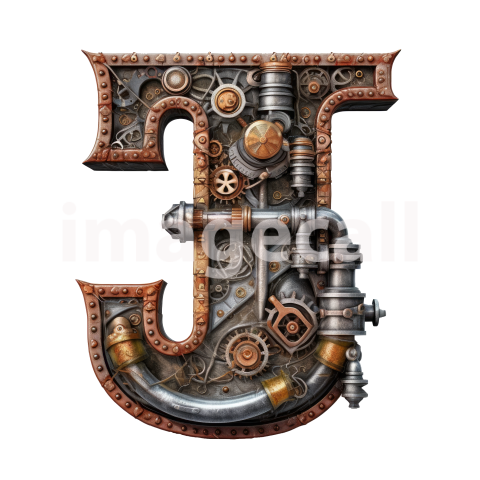 Steampunk Letters (22)