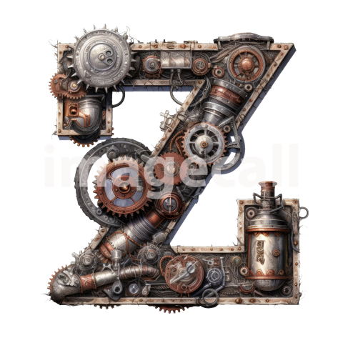 Steampunk Letters (12)