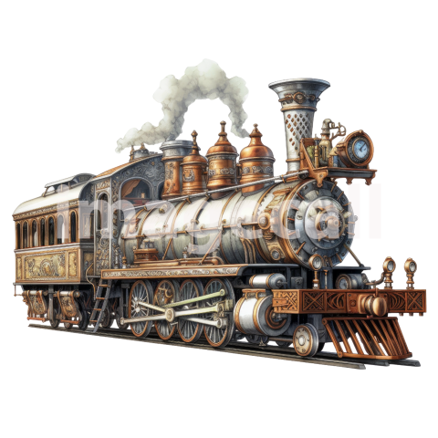 Steampunk Trains (12)