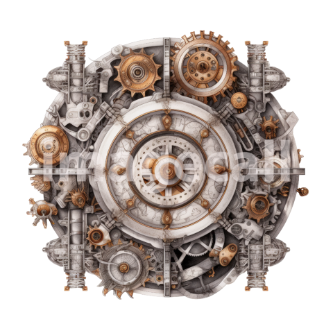 Steampunk Gears (5)