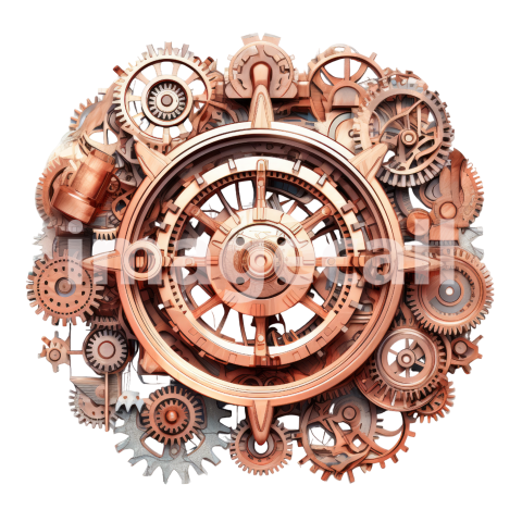 Steampunk Gears (8)