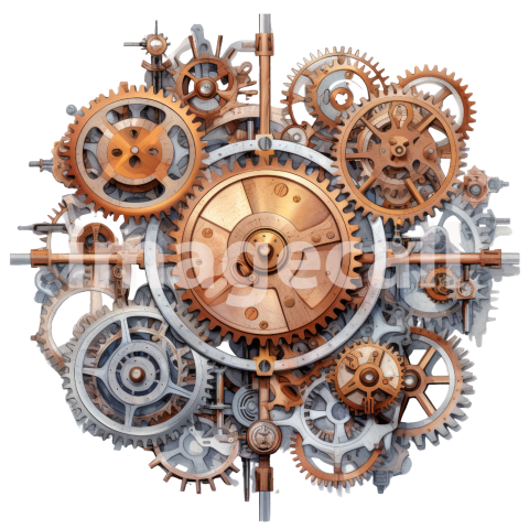 Steampunk Gears (17)