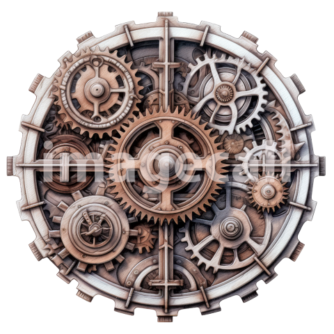 Steampunk Gears (9)