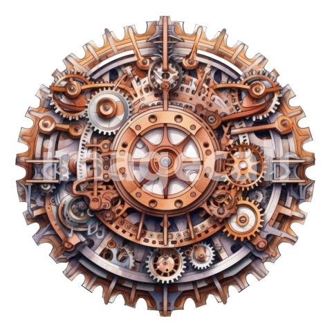 Steampunk Gears (20)