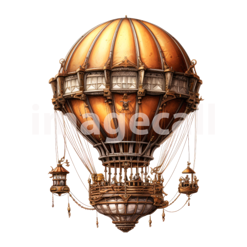 Steampunk hot air balloon (2)
