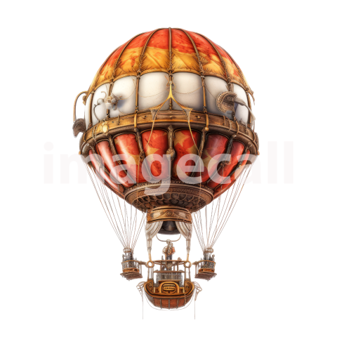 Steampunk hot air balloon (13)