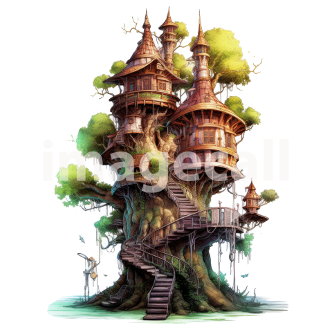 Fantasy Tree Houses (5)