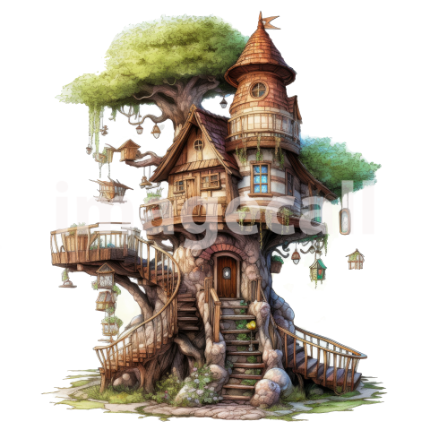 Fantasy Tree Houses (7)
