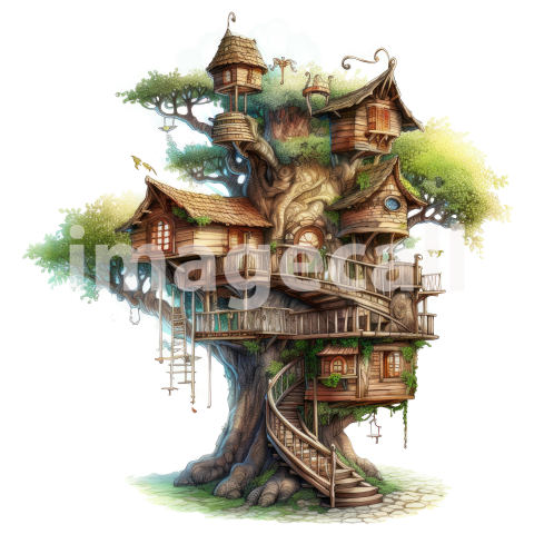Fantasy Tree Houses (9)