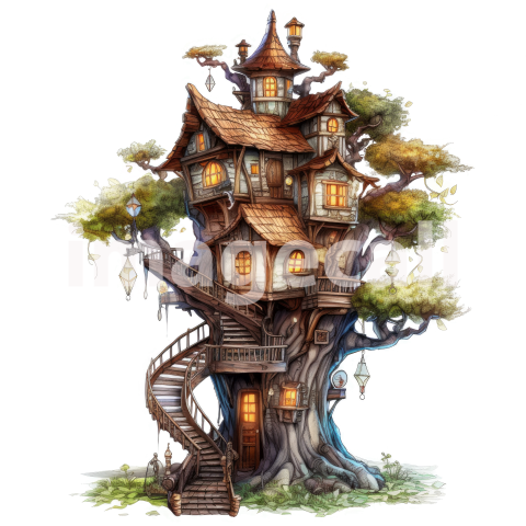 Fantasy Tree Houses (12)