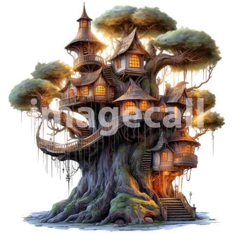 Fantasy Tree Houses (13)