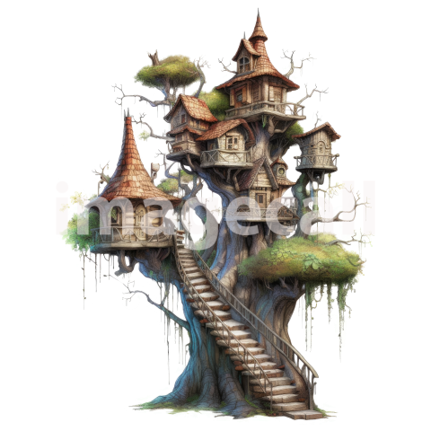 Fantasy Tree Houses (15)