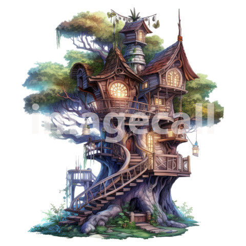 Fantasy Tree Houses (17)