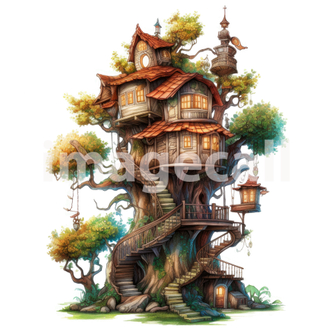 Fantasy Tree Houses (14)