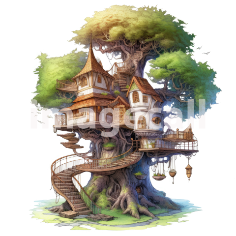 Fantasy Tree Houses (1)