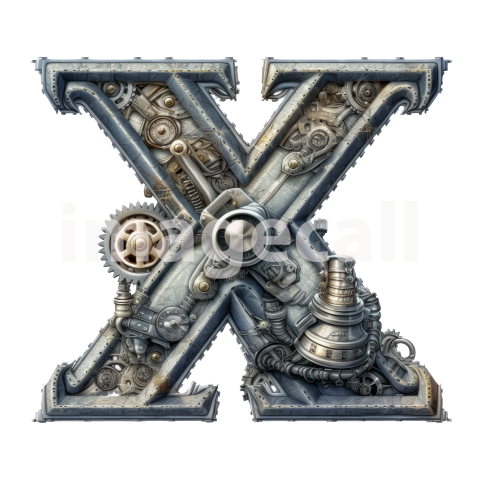 Steampunk Letters (10)