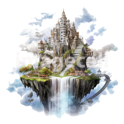 Clipart Sky Castles (7)