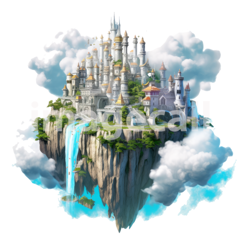 Clipart Sky Castles (2)