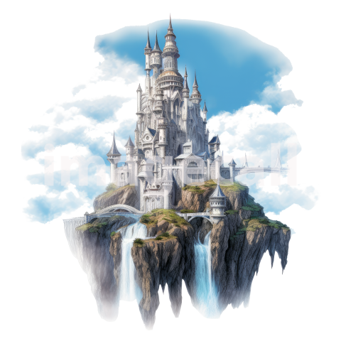 Clipart Sky Castles (8)