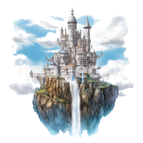 Clipart Sky Castles (11)