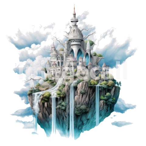 Clipart Sky Castles (5)