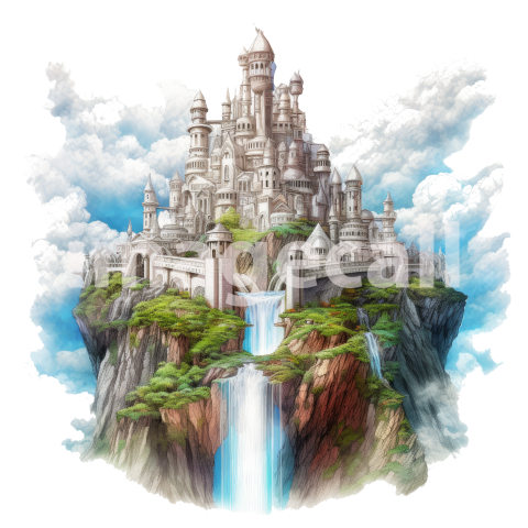 Clipart Sky Castles (9)