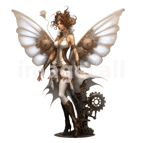 Clipart Steampunk Fairies (13)
