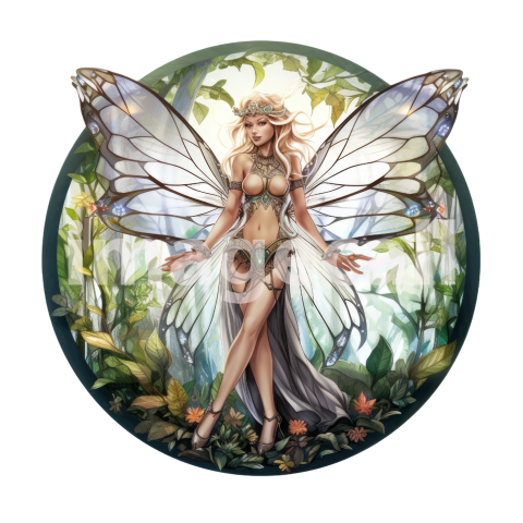 Stained Glass fairies (7)300dpi