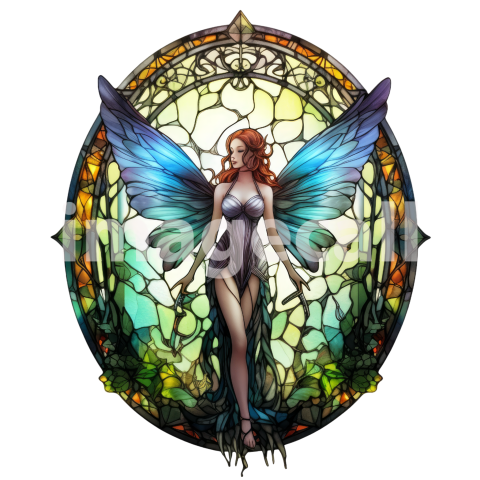 Stained Glass fairies (13)300dpi