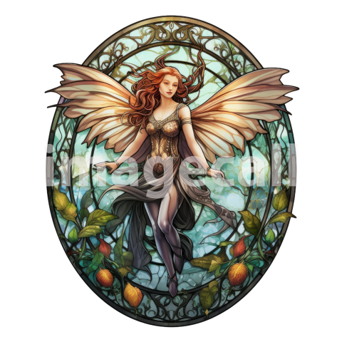Stained Glass fairies (8)300dpi