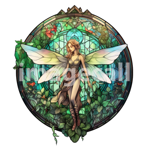 Stained Glass fairies (12)300dpi