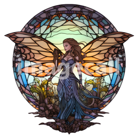 Stained Glass fairies (15)300dpi