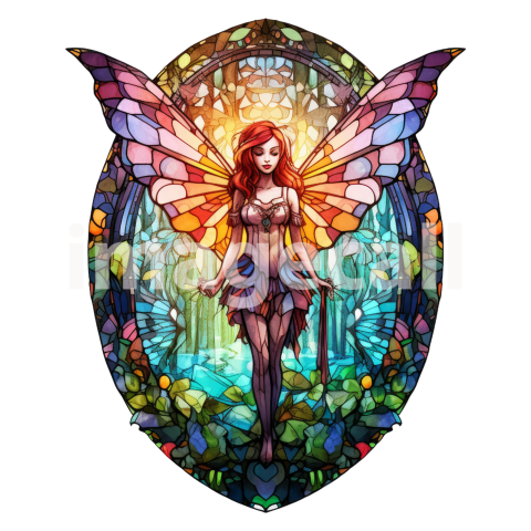 Stained Glass fairies (18)300dpi