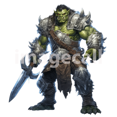 Clipart Orc Warriors (3)
