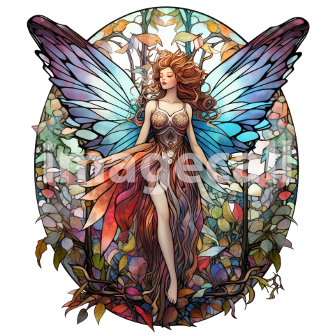 Stained Glass fairies (14)300dpi