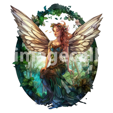 Stained Glass fairies (16)300dpi