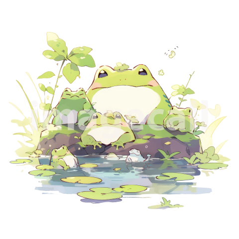 Clipart Frogs (15)