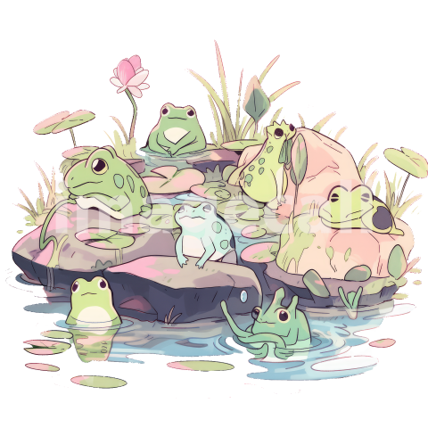 Clipart Frogs (18)